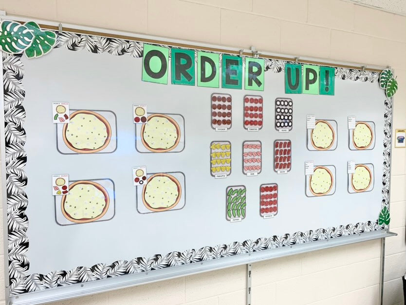 Life Skills - Interactive Bulletin Board - Complete the Pizza Order