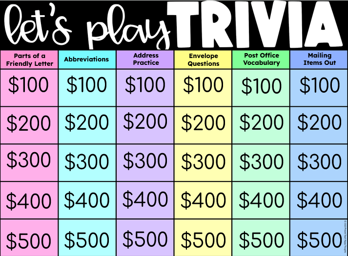 Life Skills Reading + Writing: Addressing Envelopes - Friendly Letter - BUNDLE