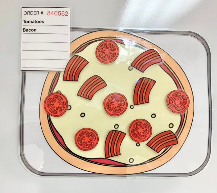 Life Skills - Interactive Bulletin Board - Complete the Pizza Order