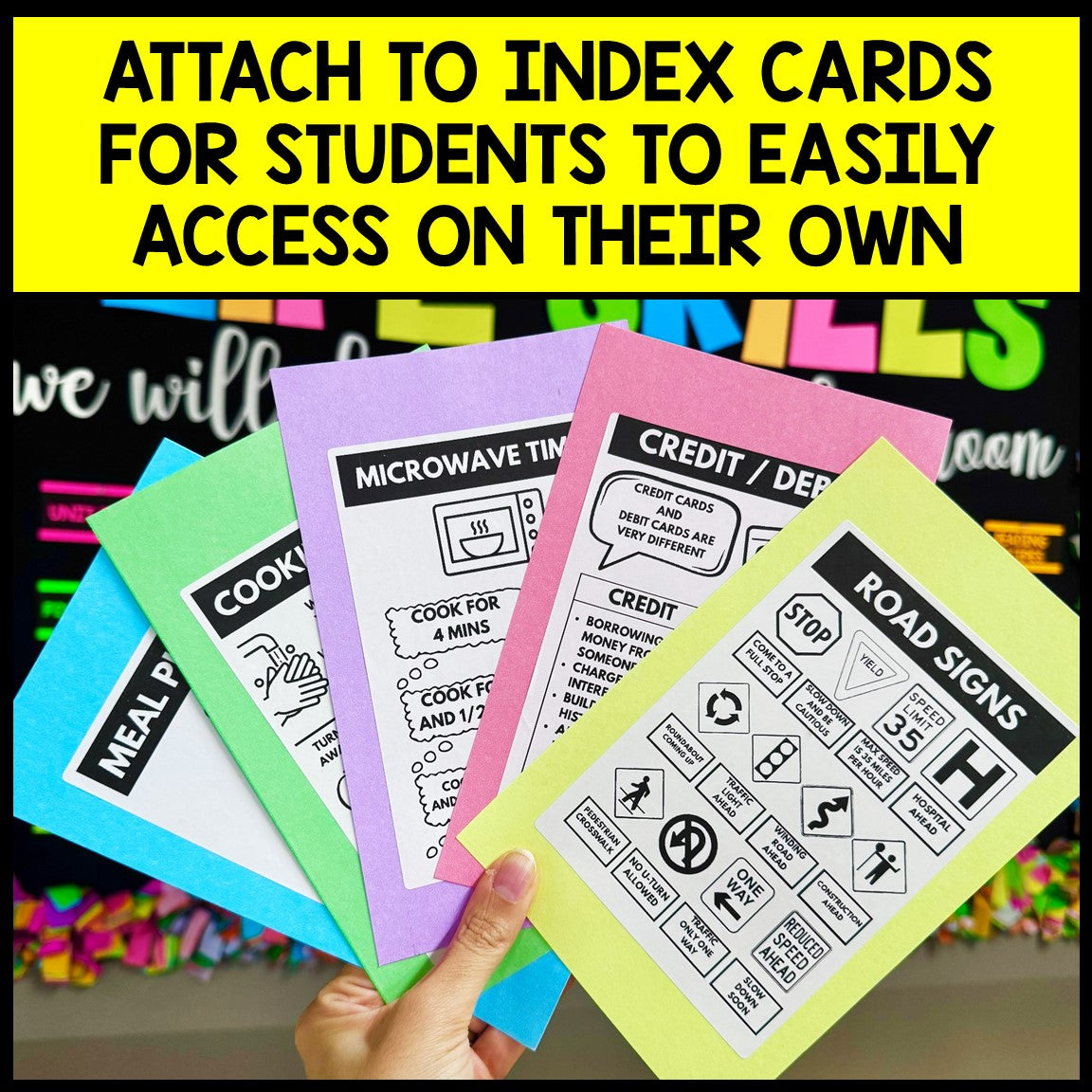 Life Skills Anchor Chart Posters