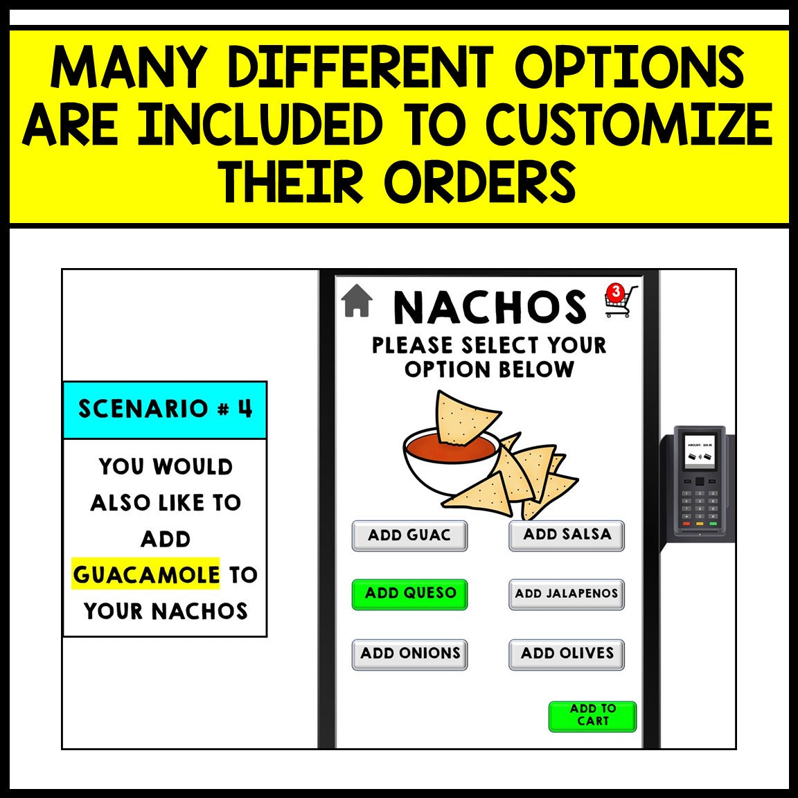 Life Skills - Food Kiosks - Ordering Food - Independent Living - Adaptive Skills