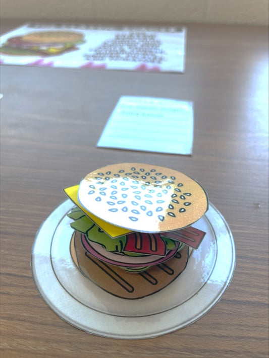 Life Skills - Interactive Bulletin Board - Complete the Burger Order