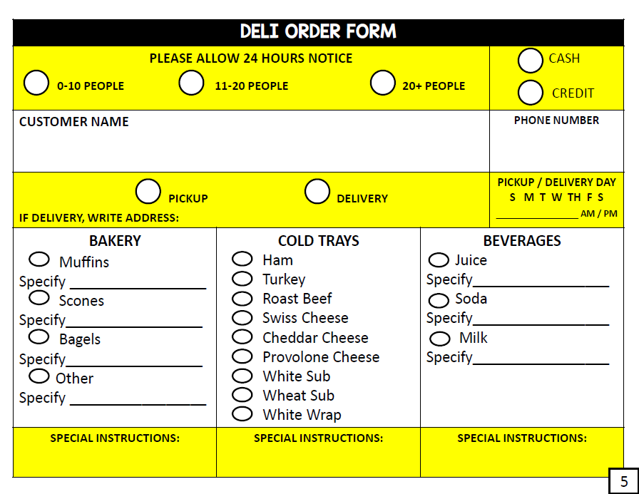 Filling Out Forms - Life Skills - Reading - Writing - Special Education - Unit 4