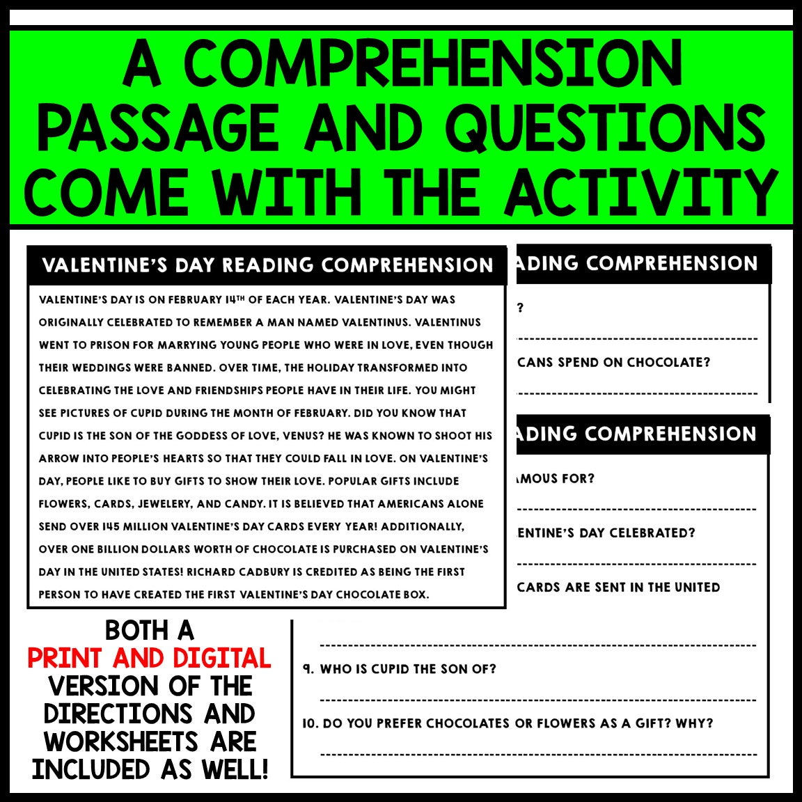 Valentine's Day 3D Cards - Valentine's Day Crafts