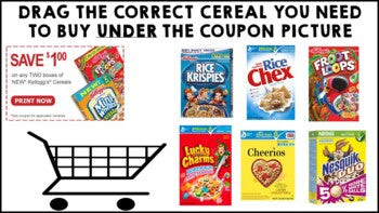 Life Skills - Shopping - Coupons - Money - Math - Grocery Store - Unit Three