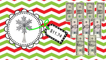 Christmas Dollar Up - Life Skills - Special Education - Math - Money - Shopping