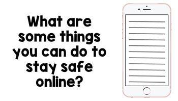 Internet and Phone Safety: Staying Safe Online PowerPoint Presentation - Unit 2