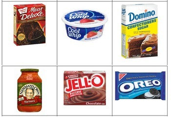 Life Skills Reading and Grocery Shopping: Matching Recipes to Grocery Items