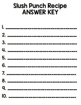 Life Skills Reading - QR Code Recipe Comprehension BUNDLE