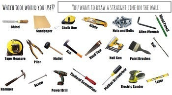 Life Skills Reading and Writing: Using Hand Tools at Home BUNDLE