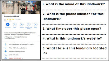 Life Skills Reading and Writing: Using Google Maps, Unit 1