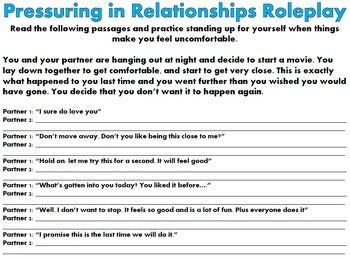 Dating - Healthy and Unhealthy Relationships: Special Education and Life Skills