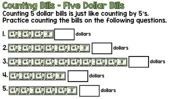 Life Skills Money and Math - Counting Money BUNDLE