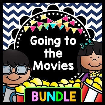 Life Skills Reading, Writing, Money, and Math: Going to the Movie Theater BUNDLE