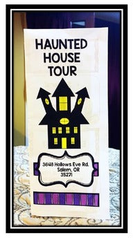 Halloween Haunted House Tour Brochure {100% Editable} {Reading} {Writing}