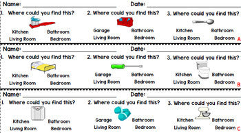 IEP Goal Assessments - PRINT & GO - Special Education - Life Skills - Unit 4