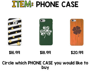 Google Drive - St. Patrick's Day Budget - Special Education - Shopping - Money