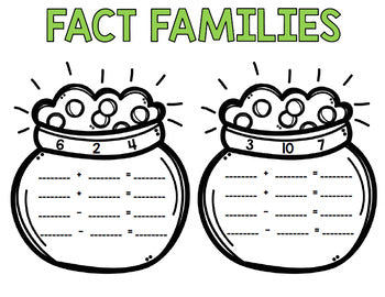 St. Patrick's Day Math - Special Education - Print & Go - Life Skills - March