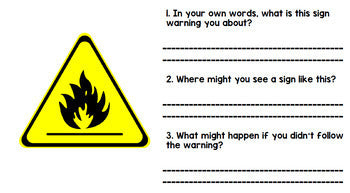 Life Skills - Reading - Community Safety Signs - Special Education - BUNDLE