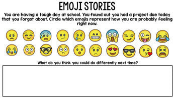 Google Drive - Emoji Literacy Activities - Special Education - Reading - Writing