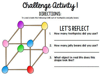 Easter Math - Special Education - Life Skills - Print & Go - Spring - Jelly Bean