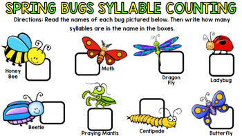 Spring Literacy - Special Education - Life Skills - Print & Go - Reading - ELA