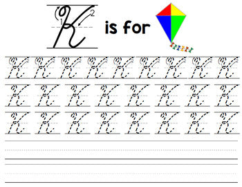 Cursive Handwriting Practice - Life Skills - Writing - Special Education Unit 1
