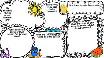 Summer Literacy - Special Education - Life Skills - Print & Go - Reading - ELA