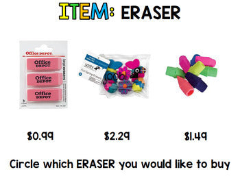 Google Drive Back to School Budget - Special Education - Shopping - Life Skills