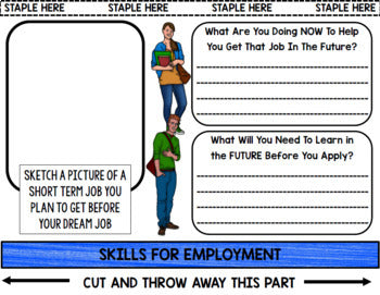 IEP Transition Planning Notebook - Special Education - Vocational - Career Goals