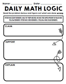 Special Education - Warm Ups - GOOGLE - Word Problems - Daily Math - September