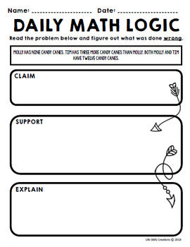 Special Education - Warm Ups - GOOGLE - Christmas - Word Problems - Daily Math