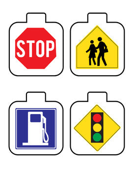 Life Skills - Interactive Bulletin Board - Community Signs - Special Education