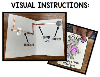 STEM - Paper Circuit Cards - Templates - Makerspace - Step by Step | BUNDLE