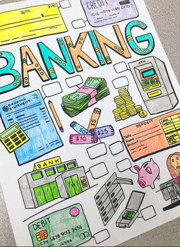 Life Skills - Special Education - Coloring Pages - Print & Go Bundle