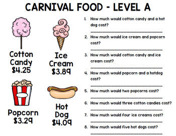 Life Skills | Carnival | Going to the Fair | Math | Money | Budgeting | Shopping