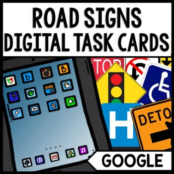 Life Skills - Reading - Road Signs - Driving Permit Practice - Cars - GOOGLE