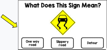 Life Skills - Reading - Road Signs - Driving Permit Practice - Cars - GOOGLE