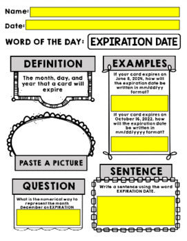 Life Skills - Credit Card - Debit Card - Vocabulary - Word of the Day - GOOGLE