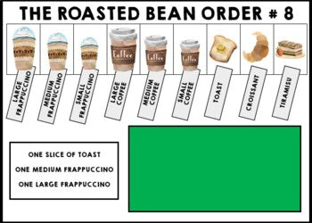 Job Skills - Life Skills - Complete the Order - GOOGLE- Coffee Store