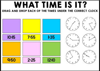 Life Skills - GOOGLE - Telling Time - Special Education - Unit Two