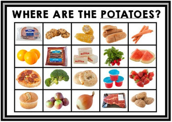 Life Skills - Grocery Shopping - Vocabulary - GOOGLE - Special Education Reading