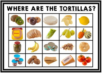 Life Skills - Grocery Shopping - Vocabulary - GOOGLE - Special Education Reading