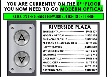 Life Skills - Virtual Field Trip - Using an Elevator - BOOM CARDS - CBI - Jobs