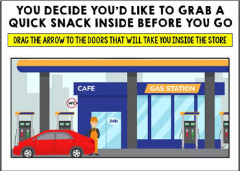 Life Skills - Virtual Field Trip - Cars - Getting Gas - GOOGLE - CBI - Driving