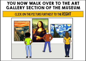 Life Skills - Virtual Field Trip - Going to the Museum - BOOM CARDS - CBI