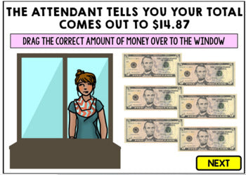 Life Skills - Virtual Field Trip - Drive Thru - Job Skills - BOOM CARDS - CBI