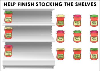 Life Skills - Grocery Store Jobs - GOOGLE - Vocational Skills - Stocking Shelves