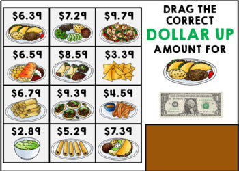 Life Skills - Menu Math - Money - Budget - Dollar Up - GOOGLE - Unit 1