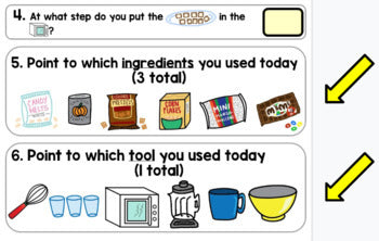 Visual Recipe - Life Skills - GOOGLE - Spring Flower Pretzels - May - Autism